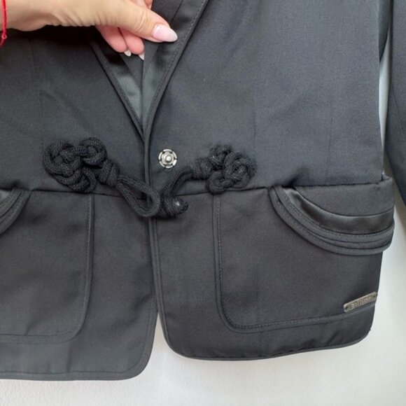 Authentic Vintage John Galliano Black Blazer – Size 42  (US 6) – Made in Italy - Picture 4 of 16